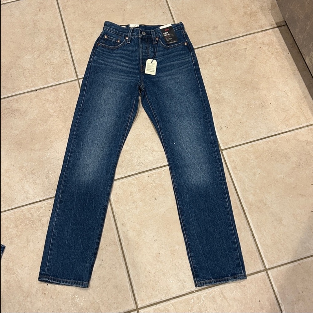 Levi's High Rise 501 Original Jeans -Size 25- NWT